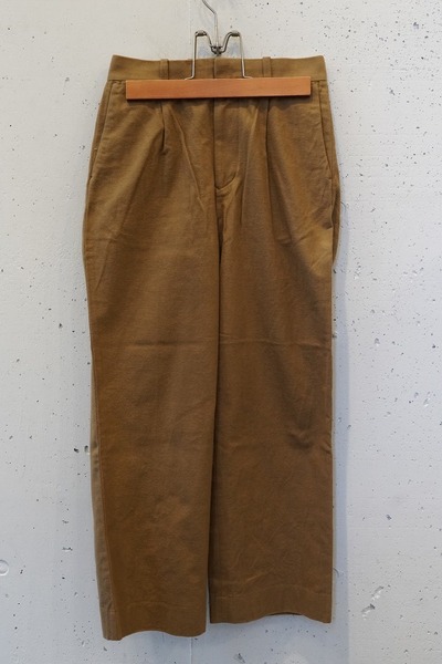 yaeca yec chino cloth pants tuck straight