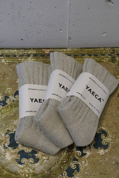 yaeca yec cotton rib socks