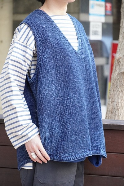 Picture ピクチャー 【 pc new sashiko pullover vest ( TOPS