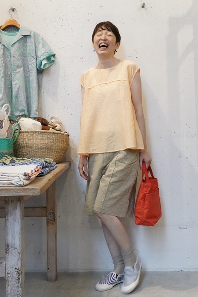 SEA SALT sea s+c French sleeve top