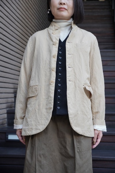 SP sp wool linen jacket