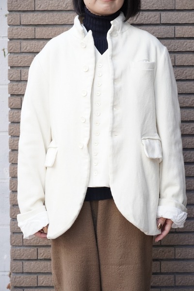 SP sp melton wool jacket